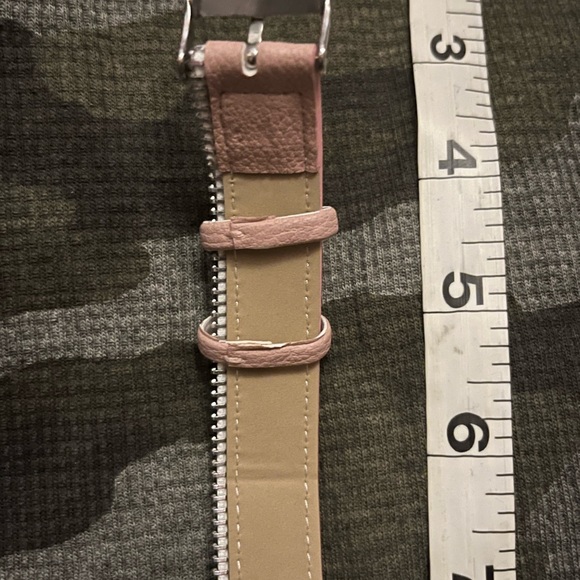 Steve Madden Zipper Wrap Watch- Pink - Picture 5 of 12